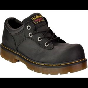 Dr. Martens Low Top Industrial Steel Toe Boots